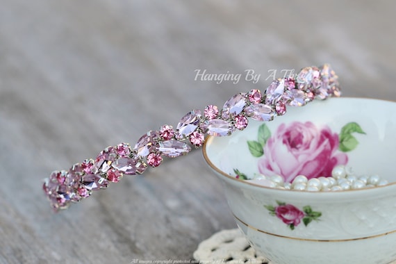Rhinestone Pink Headband Rhinestone Pink Headband