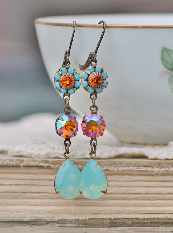 Pacific opal earrings discount