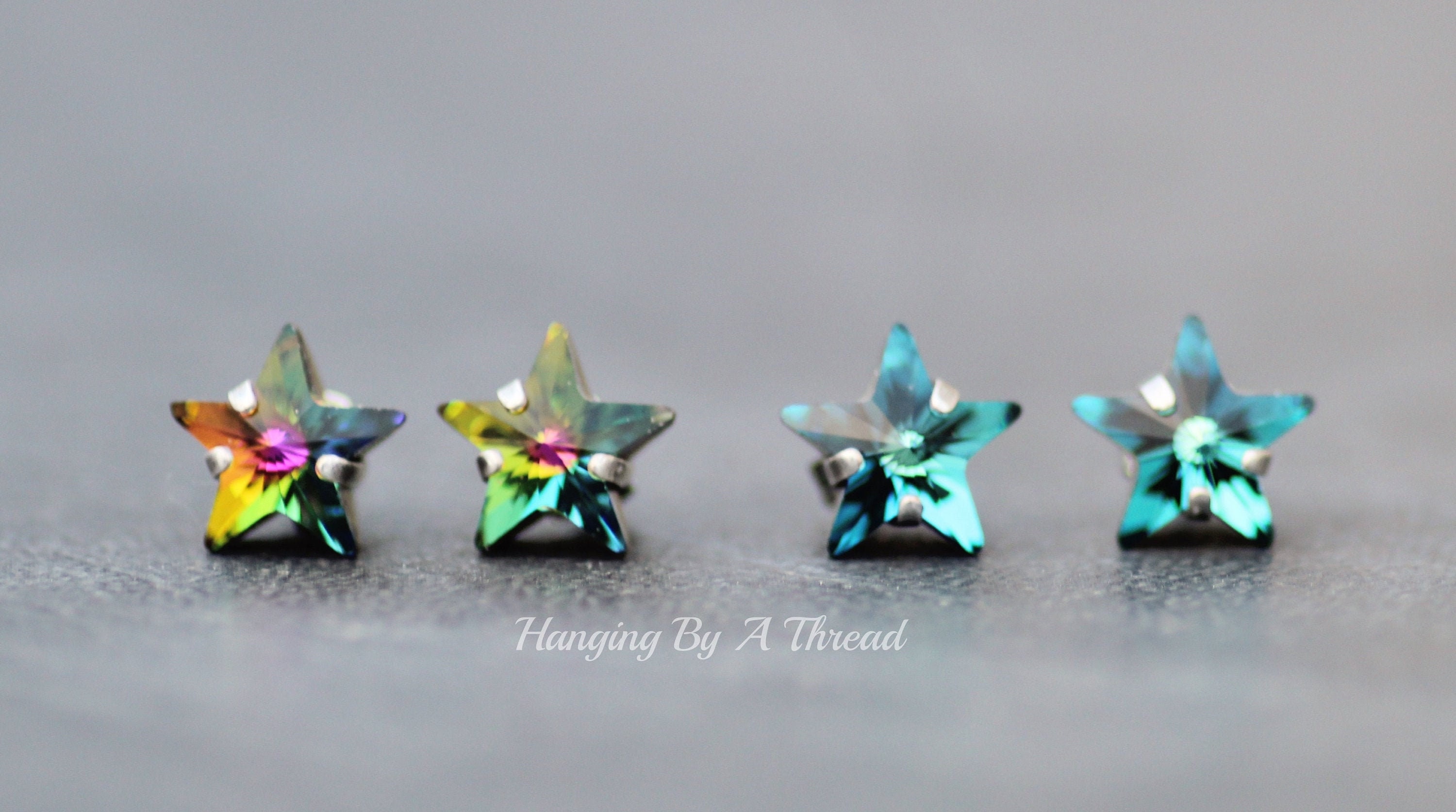 Swarovski Crystal Star Charm – Topline Leather