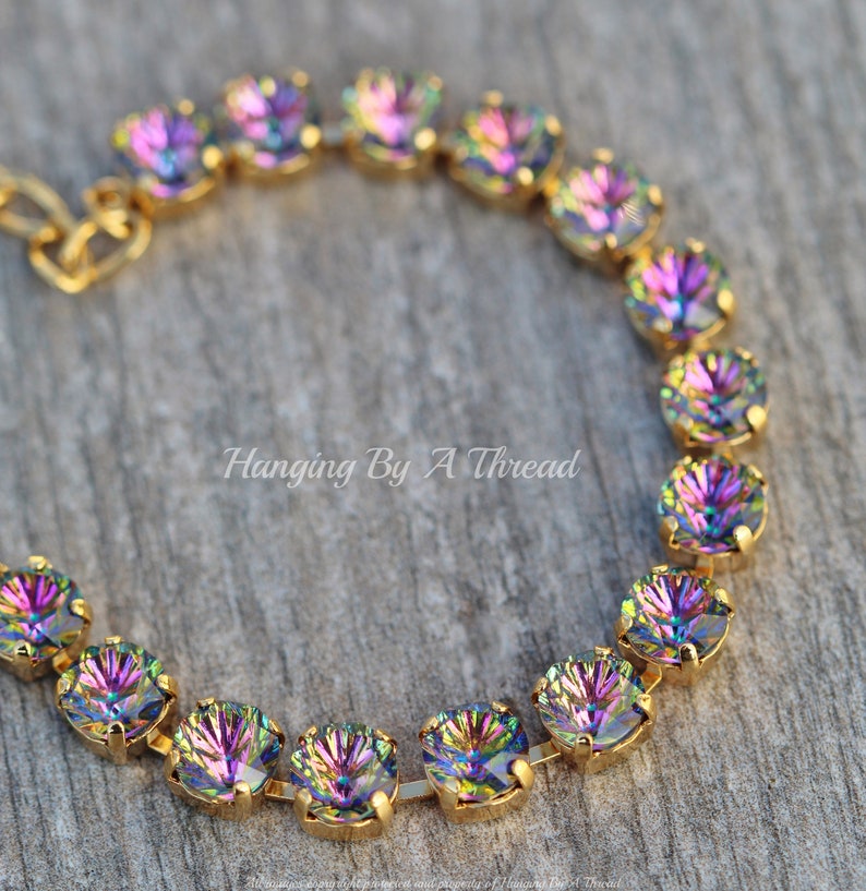 Octavia Repeating Tennis Bracelet - Vitrail Light main image 0