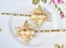 Brass Honeybee Bobby Pins,Set of Two,Highly Detailed,Golden Bee Hair Pins,Bridal,Whimsical,Shabbby Chic,Outdoor Wedding,Bridal Hair Pins 