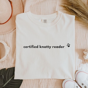 Knotty Romance Shirt , Werewolf Reader Tee | Dark Romance Bookish Shirt | Shifter Romance Gift | Spicy Book Lover Top