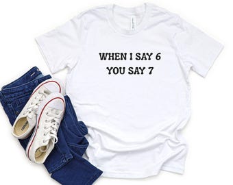 Funny Viral 6-7 Meme Kids T-Shirt: Birthday Christmas Gift