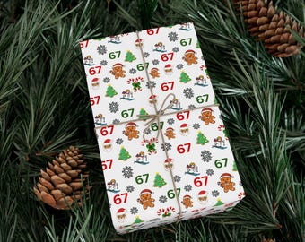 67 Meme Christmas Wrapping Paper