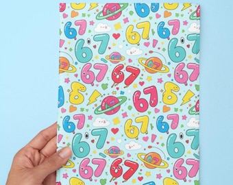 67 Meme Wrapping Paper
