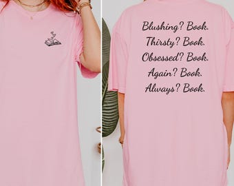 Book Lover T-Shirt: Comfort Colors Reader Tee