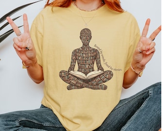 Booktrovert Shirt | Born to Read Mindfulness Bookish Gift