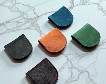 Mini Leather Coin Purse – Compact Everyday Wallet