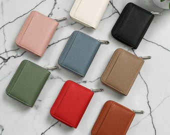 Compact PU Leather Wallet – Slim Coin Purse