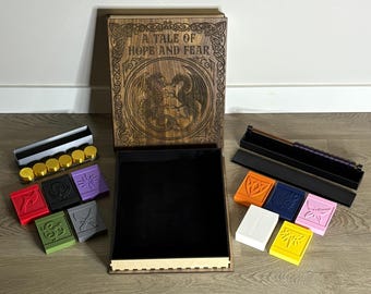 daggerheart card sleeves Daggerheart Card Case & Dividers - Free 3D Print Model