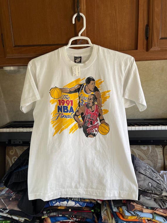 1991 NBA Finals ヴィンテージTシャツ ジョーダン ジョンソン Vintage 