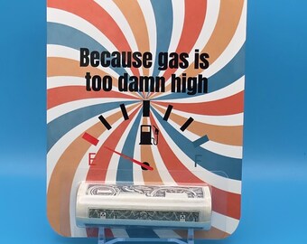 Personalized Gas Money Holder, New Driver Cash Gift, Custom Name, College Student Gifting Idea