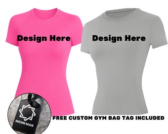 Custom Rash Guards, Women's Jiu-Jitsu, Personalized Gym Top, Compression Tops, Grappling Attire