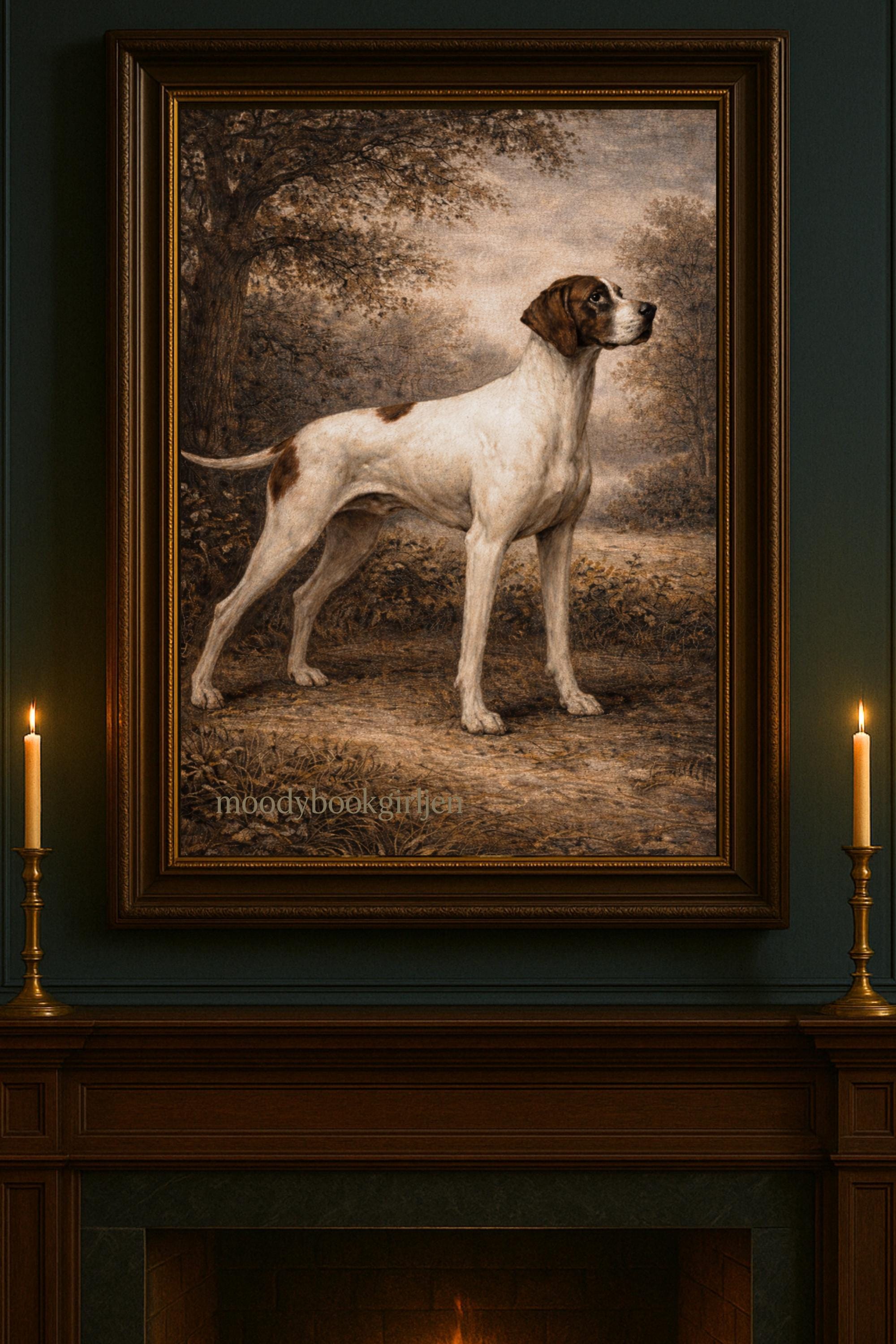English Country Gallery Wall - Ralph Lauren Style Sporting Art