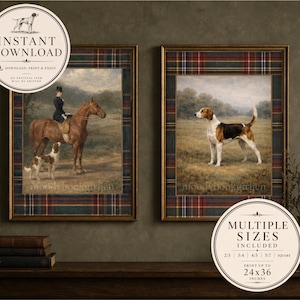Ralph Lauren Style Equestrian Mini Bundle | Polo & Hound Prints - Etsy