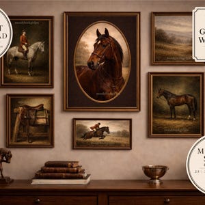 Ralph Lauren Style Equestrian Mini Bundle | Polo & Hound Prints - Etsy
