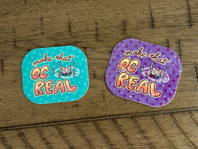 Ocs Sticker Ocs Artists Stickers - Etsy
