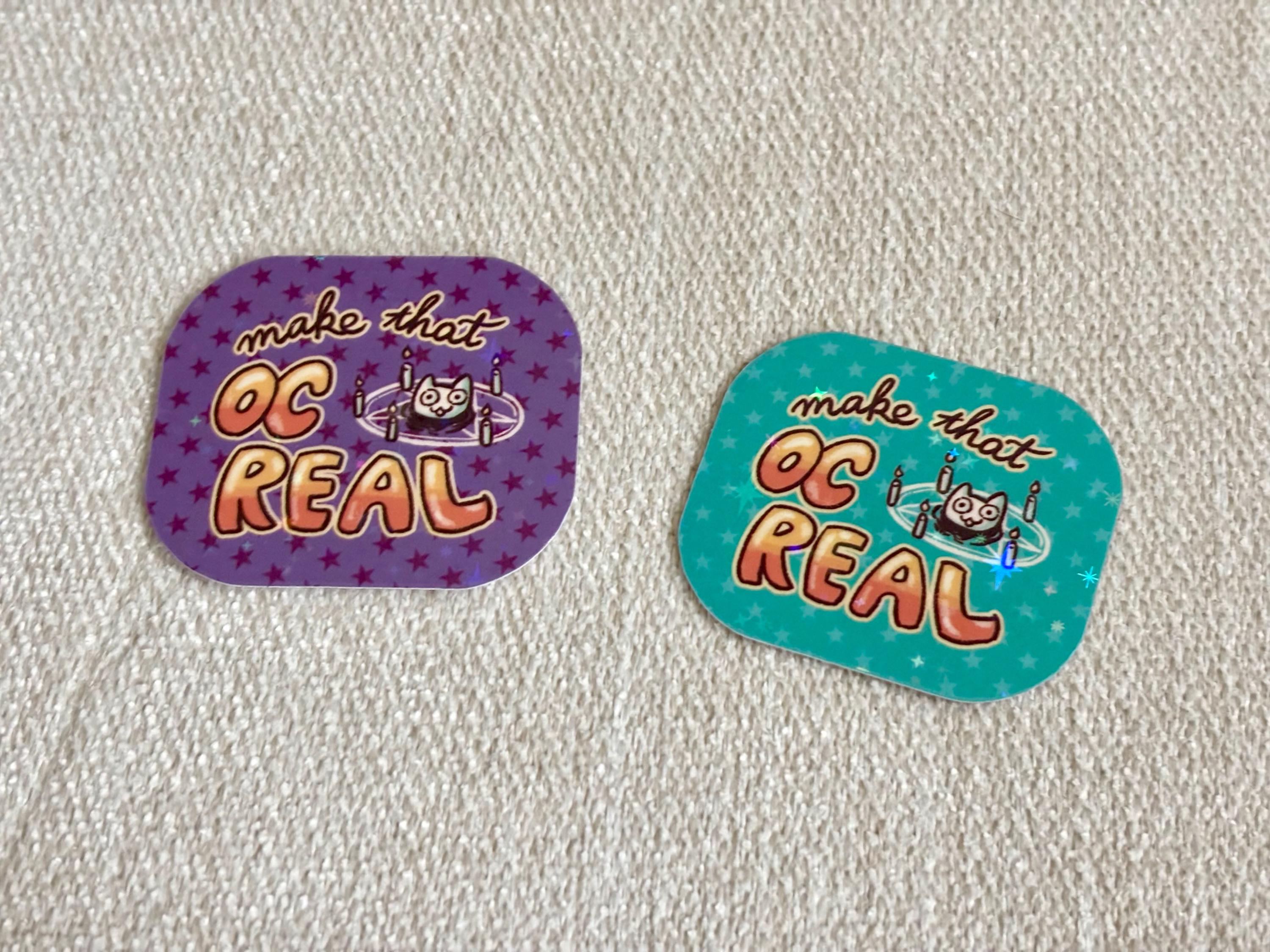 Ocs Sticker Ocs Artists Stickers - Etsy