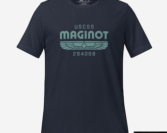 Camiseta con emblema Maginot del USCSS: inspirada en Alien: Earth, merchandising de ciencia ficción y terror