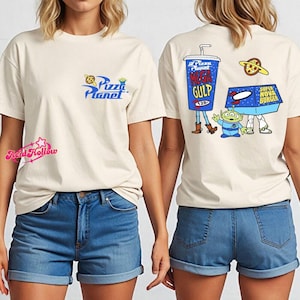 Toy Story Pizza Planet T-Shirt, Disneyland Woody & Buzz Lightyear Shirt, Infinity And Beyond Shirt, Disneyland Vacation Sweatshirt image 1
