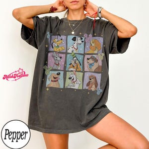 Retro Disneyland Dogs Characters Shirt, Vintage Life is Better With Dogs Tee, Disneyland Dog Mom Shirt, Disneyland Family Dogs Lover Gifts image 1