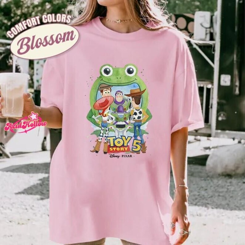 Disneyland Pixar Toy Story 5 T-shirt, You've Got A Friend In Me Shirt, Toy Story Characters Tee, Woody Buzz Jessie, Family Matching Trip image 3