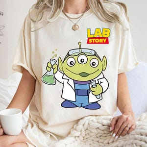 Disneyland Toy Story Lab Week 2026 Shirt, Buzz Lightyear Woody Jessie Bo Peep Lab Story 2026, Med Lab Clinical Laboratory, Lab Team image 2