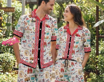 Lightning Mcqueen Tow Mater Disneyland Hawaiian Shirt, DisneyCars Movies Hawaii Shirts, Cars Hawaiian Shirt, Car Pixar Button Downs Shirt