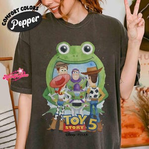 Disneyland Pixar Toy Story 5 T-shirt, You've Got A Friend In Me Shirt, Toy Story Characters Tee, Woody Buzz Jessie, Family Matching Trip image 4