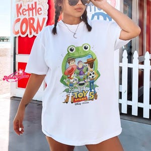 Disneyland Pixar Toy Story 5 T-shirt, You've Got A Friend In Me Shirt, Toy Story Characters Tee, Woody Buzz Jessie, Family Matching Trip image 6