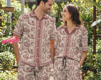 Disneyland Zootopia Hawaiian Shirt, Judy And Nick Shirt, Disneyland Animal Characters Shirt, Zootopia Summer Gift For Fans, Family Trip
