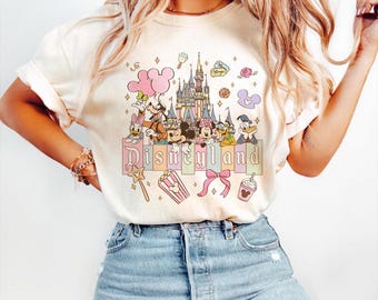 Comfort Colors Disneyland The Original Shirt, Mickey and Friends Disneyland Shirt, Shirt for Women, Disneyland Family Matching Tee