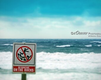 No Dancing on the Rocks - Fine Art Photography Digital Photo, High-Resolution, Instant Download