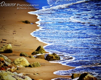 Incoming Waves - Fine Art Photography Digital Photo, High-Resolution, Instant Download