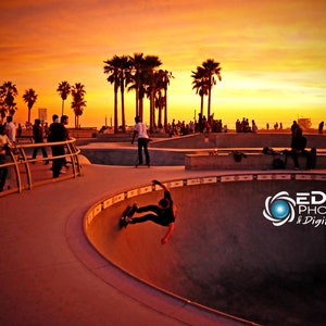 Venice Beach Skate Park - Fine Art Photography Digital Photo, High-Resolution, Instant Download