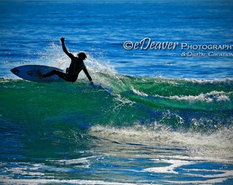 Surfer - Fine Art Photography Digital Photo, High-Resolution, Instant Download