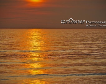 Reflections of Sunset - Fine Art Photography Digital Photo, High-Resolution, Instant Download