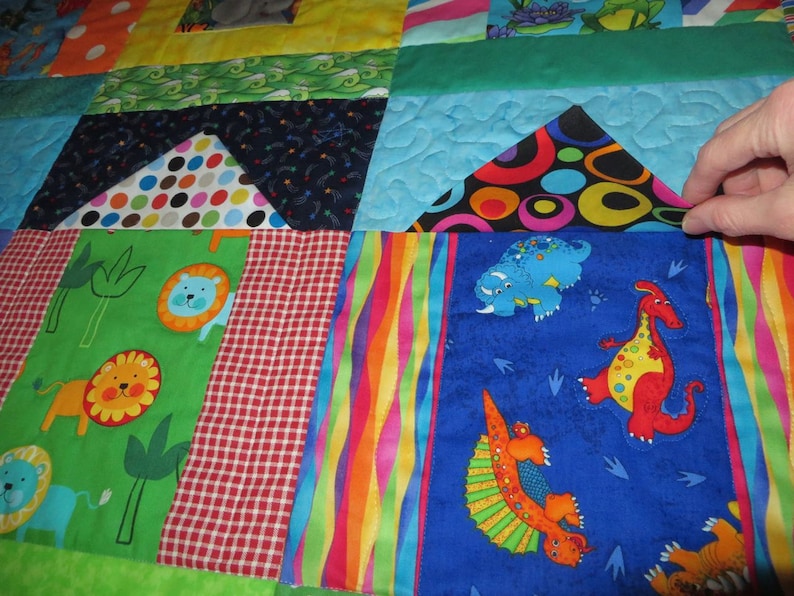 Pattern for Baby Quilt Tummy Time Activity Play Mat Lift the Etsy