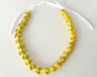 Handmade Clay Pakalana Lei: Tropical Hawaiian Car Decoration