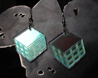 Optical Illusion Box/Cube in Radiant Acrylic