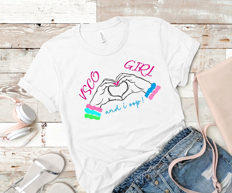 VSCO Girl Shirt Short Sleeved T-Shirt
