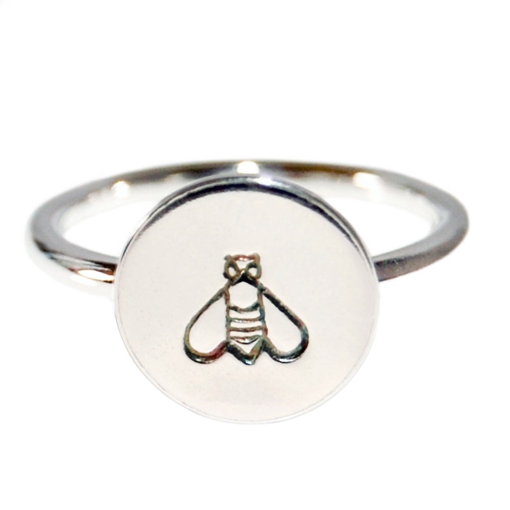 Sterling silver ring pinky or children's ring Etsy