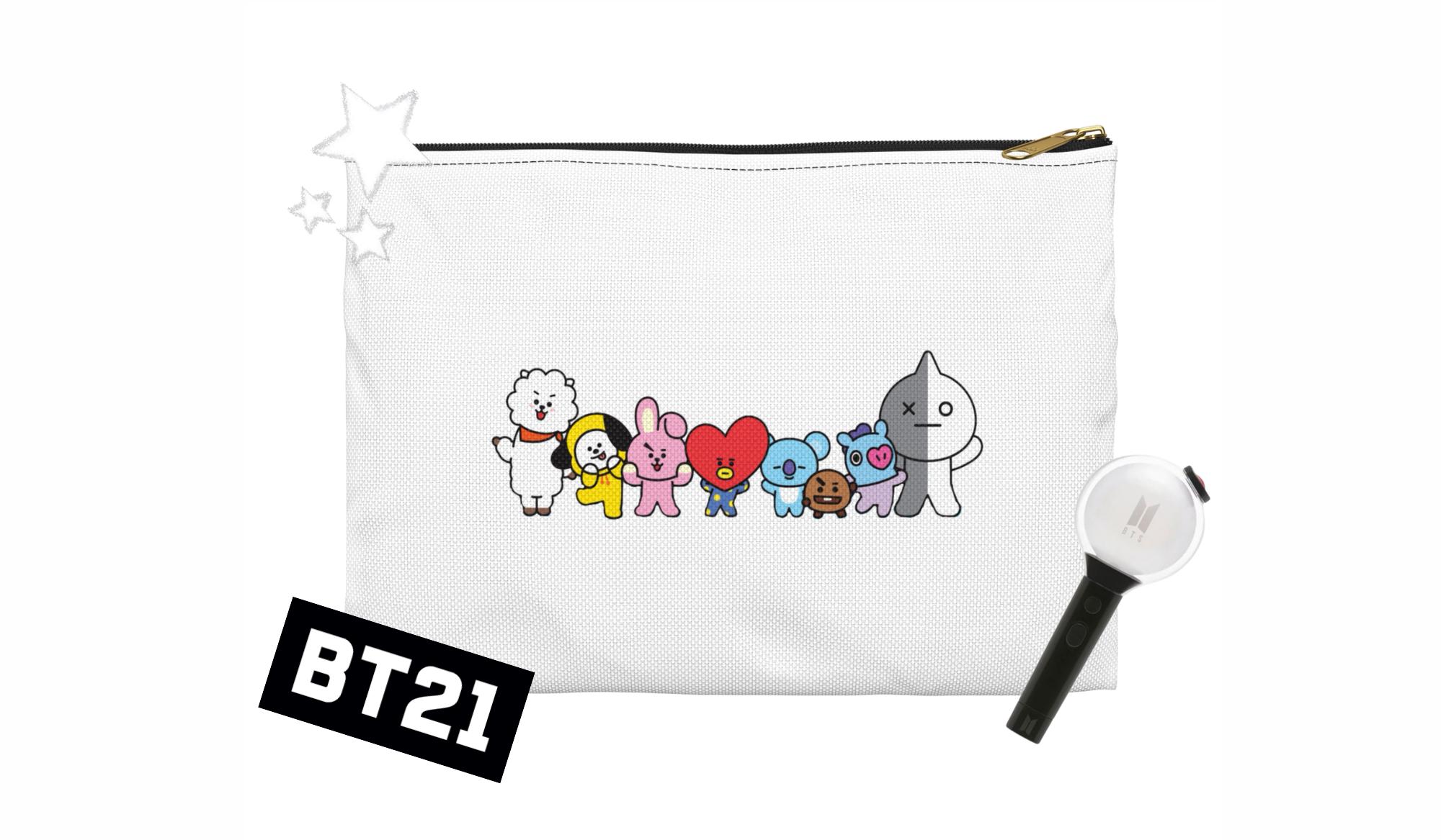Bt21 Cosmetic Bag Canada