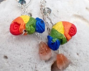 Chameleon Earrings