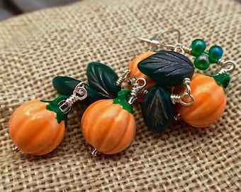 Pumpkin Patch Earrings