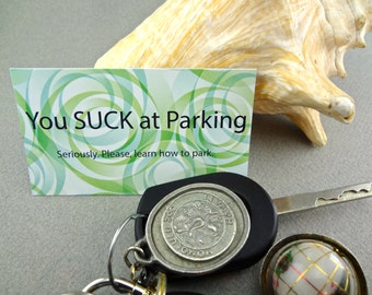 Bad Parking Cards with Class- Set of 20