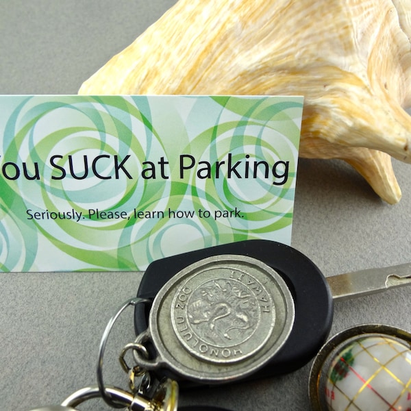 Bad Parking Cards with Class- Set of 20