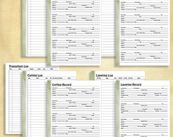 Propagation Expansion for Garden Planner - 8.5"x11" Binder, Letter Size Downloadable PDF