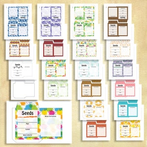 Expansão para economia de sementes para planejador de jardim - fichário de 8,5 "x 11", tamanho carta PDF para download