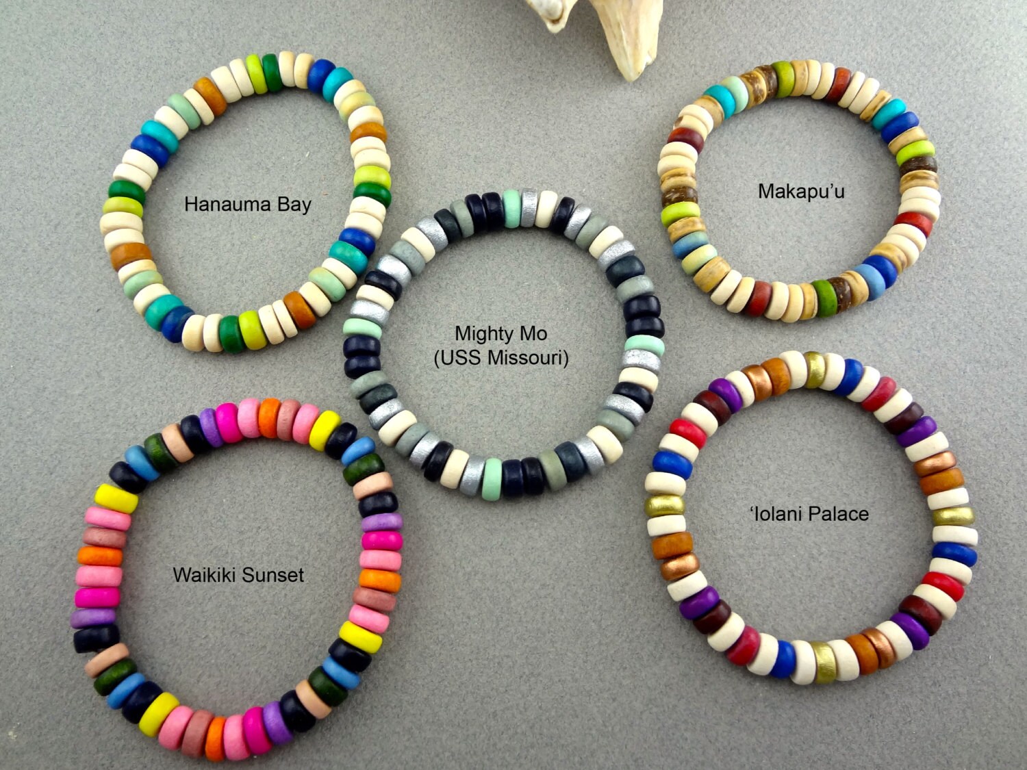 Hawaiian Vistas Bracelets Oahu Etsy